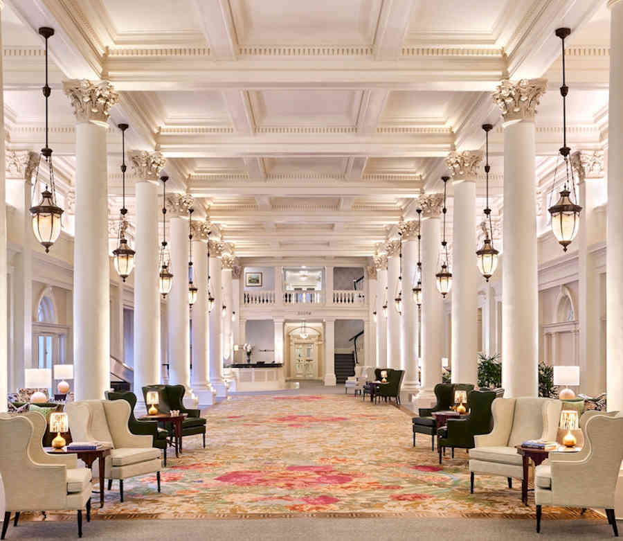 Omni Homestead Interior<br />
